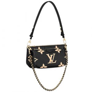 M45777 MULTI POCHETTE ACCESSOIRES  BAG  Black/Beige