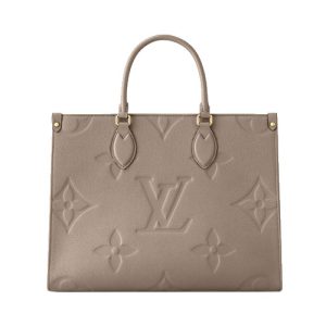 M45607 Louis Vuitton Onthego MM Tourterelle Beige