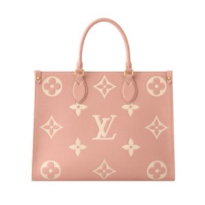 M46286 Louis Vuitton OnTheGo MM Trianon Pink Cream